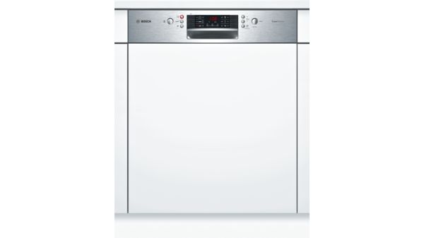 Série 4 Lave-vaisselle intégrable avec bandeau 60 cm Metallic SMI46AS04E SMI46AS04E-1