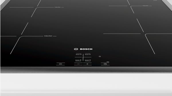 Serie | 4 Induktionskogeplade 60 cm control panel on the cooker, sort NUE645CB2E NUE645CB2E-2
