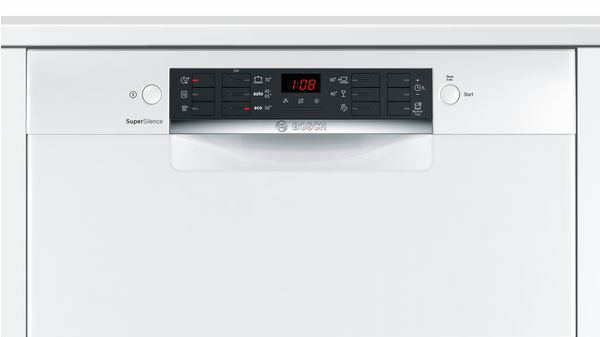 Serie | 4 Opvaskemaskine til underbygning 60 cm hvid SMU46CW02S SMU46CW02S-4