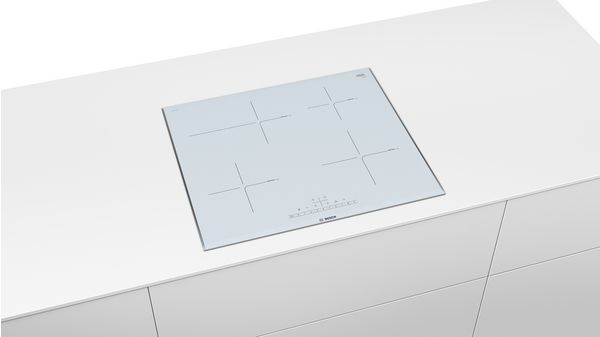 Series 6 Induction hob 60 cm White, surface mount with frame PIF672FB1E PIF672FB1E-4