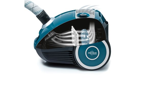 Bagged vacuum cleaner MoveOn Mini Blue BGL252000 BGL252000-4