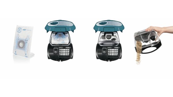 Bagged vacuum cleaner MoveOn Mini Blue BGL252000 BGL252000-5