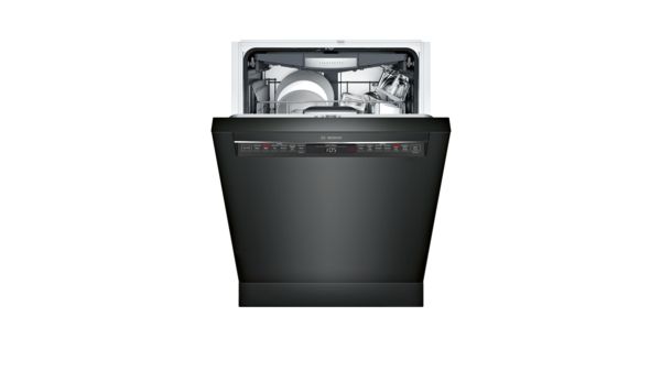 800 Series Dishwasher 24'' Custom Panel Ready Black SHE878WD6N SHE878WD6N-2