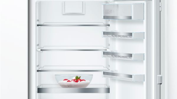 【Display product - 1 year warranty】Series 6 built-in fridge-freezer with freezer at bottom 177.2 x 55.8 cm flat hinge KIN86AF31KB KIN86AF31KB-4