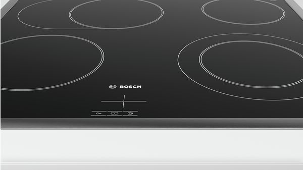 Series 4 Electric hob 60 cm control panel on the cooker, Black, surface mount with frame NKN645BA2C NKN645BA2C-3
