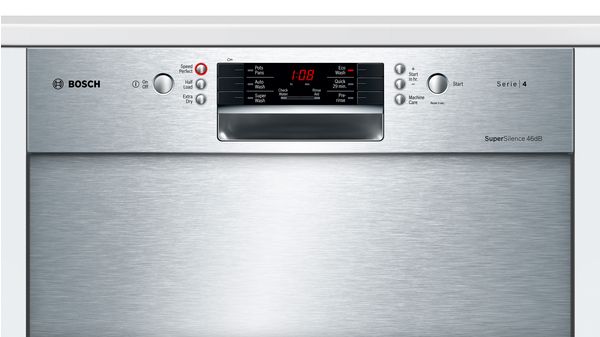 Serie | 4 built-under dishwasher 60 cm Stainless steel SMU46GS01A SMU46GS01A-4