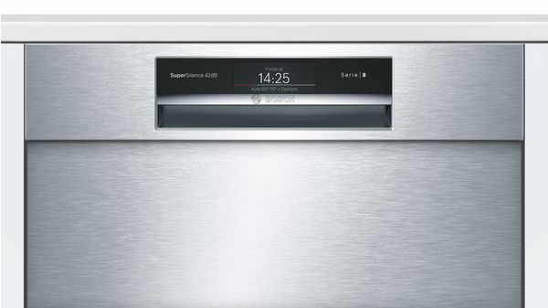 Serie | 8 Built-under dishwasher 60 cm Stainless steel SMU88TS05A SMU88TS05A-4