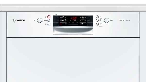 Série 4 Lave-vaisselle intégrable avec bandeau 60 cm Blanc SMI46AW04E SMI46AW04E-4