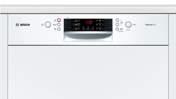Série 4 Lave-vaisselle intégrable avec bandeau 60 cm Blanc SMI46AW01E SMI46AW01E-4