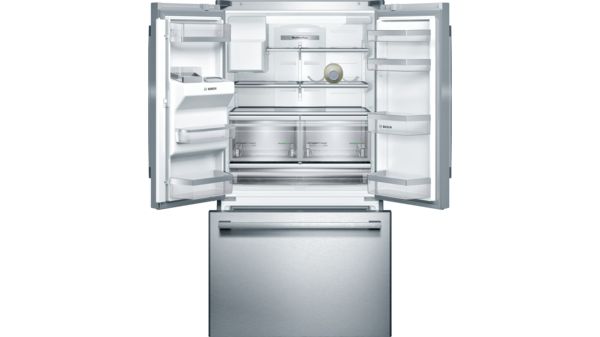 Série 800 Réfrigérateur à portes françaises congélateur en bas 36'' acier inox, Acier inoxydable facile à nettoyer B26FT50SNS B26FT50SNS-2