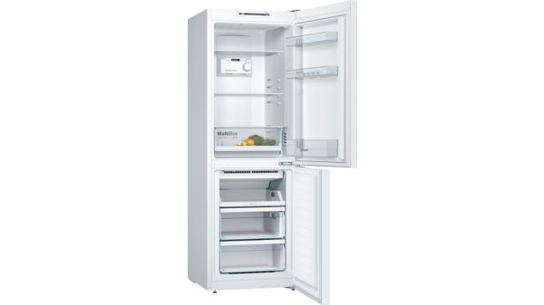 Serie | 2 free-standing fridge-freezer with freezer at bottom White KGN33NW20G KGN33NW20G-1