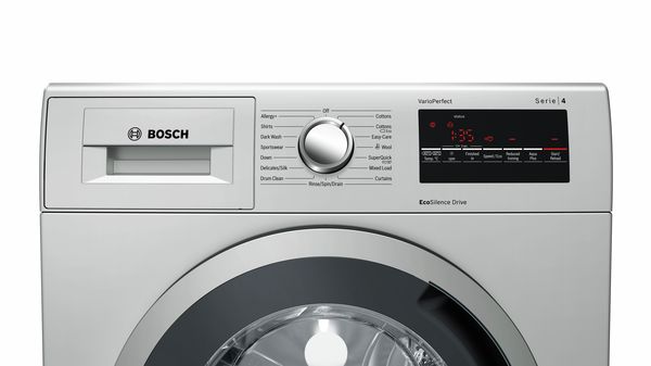 Series 4 Washing machine, front loader 8 kg 1400 rpm, Inox-easyclean WAN282X0GB WAN282X0GB-3