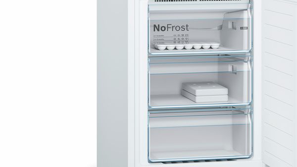Serie | 6 Free-standing fridge-freezer with freezer at bottom 186 x 60 cm White KGN36AW35G KGN36AW35G-8