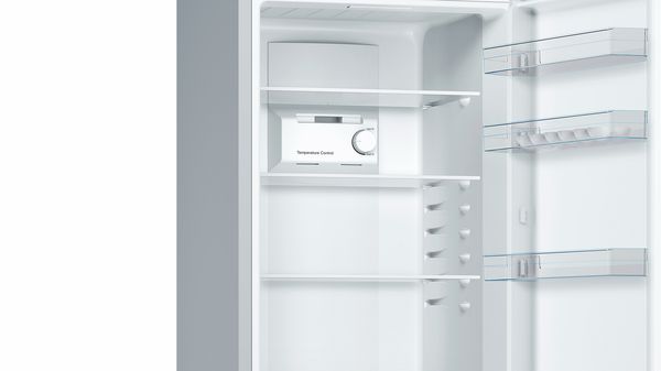 Serie | 2 Szabadonálló, alulfagyasztós hűtő-fagyasztó kombináció 186 x 60 cm Nemesacél kinézet KGN36NL30 KGN36NL30-7