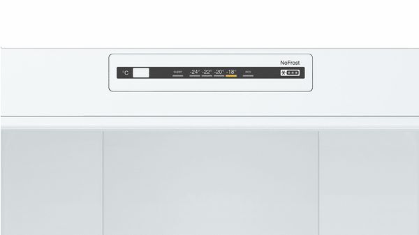 Serie | 2 Freistehende Kühl-Gefrier-Kombination mit Gefrierbereich unten 186 x 60 cm Weiß KGN36NW30 KGN36NW30-3