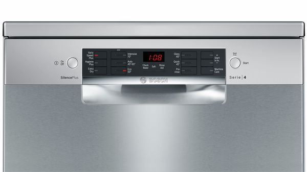 Serie | 4 Free-standing dishwasher 60 cm Silver/Innox SMS46MI01G SMS46MI01G-3