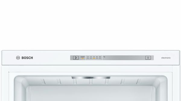 Серія 4 Окремовстановлюваний холодильник з нижньою морозильною камерою 186 x 60 cm Білий KGV36UW206 KGV36UW206-3