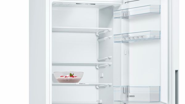 Серія 4 Окремовстановлюваний холодильник з нижньою морозильною камерою 186 x 60 cm Білий KGV36UW206 KGV36UW206-4
