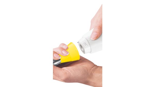 Hand blender CleverMixx Fun 400 W White, intensive yellow MSM2410YW MSM2410YW-7