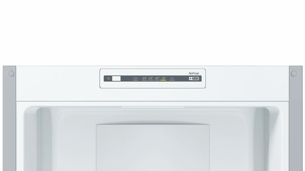 Serie | 2 Free-standing fridge-freezer with freezer at bottom 186 x 60 cm Inox-look KGN34NL3AG KGN34NL3AG-3