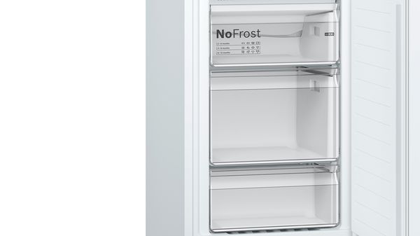 Series 2 Free-standing fridge-freezer with freezer at bottom 186 x 60 cm White KGN34NWEAG KGN34NWEAG-7