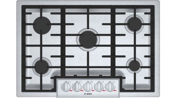 Benchmark® Gas Cooktop 30'' Stainless steel NGMP056UC NGMP056UC-1