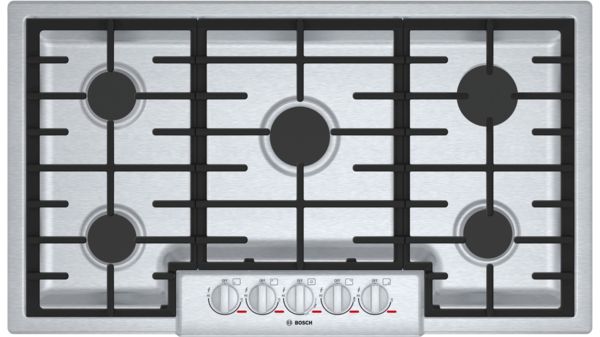 Benchmark® Gas Cooktop 36'' Stainless steel NGMP656UC NGMP656UC-1