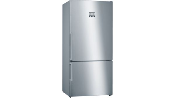 Série 6 Réfrigérateur-congélateur pose libre avec compartiment congélation en bas 186 x 86 cm Inox AntiFingerprint KGN86AIDP KGN86AIDP-1