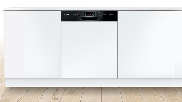 Série 4 Lave-vaisselle intégrable avec bandeau 60 cm Noir SMI46AB04E SMI46AB04E-2