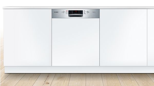 Série 4 Lave-vaisselle intégrable avec bandeau 60 cm Metallic SMI46AS01E SMI46AS01E-2