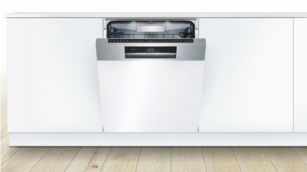 Série 8 Lave-vaisselle intégrable avec bandeau 60 cm Metallic SMI88TS46E SMI88TS46E-2