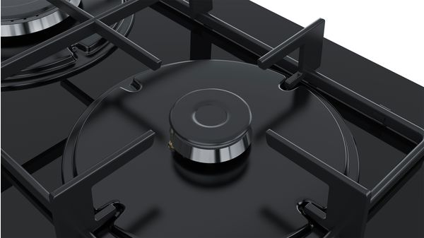 Serie | 4 Kombinirana ploča za kuhanje (plin i struja) 60 cm Black PNY6B6B80 PNY6B6B80-3