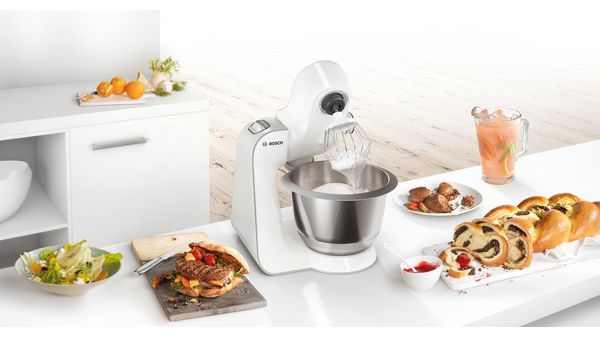 Kitchen machine MUM5 1000 W White, Silver MUM58259 MUM58259-2