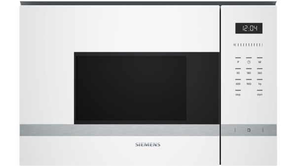 iQ500 Inbyggnadsmikro 59 x 38 cm Vit BF555LMW0 BF555LMW0-1