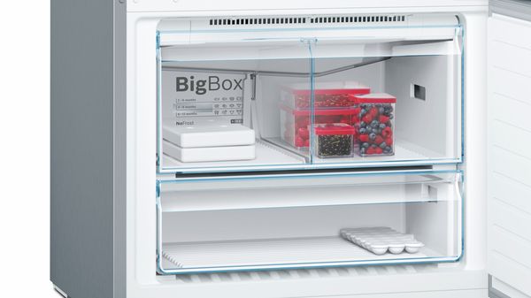Serie | 6 خاصية noFrost, ثلاجة وفريز مستقلة أبواب inoxLook-4