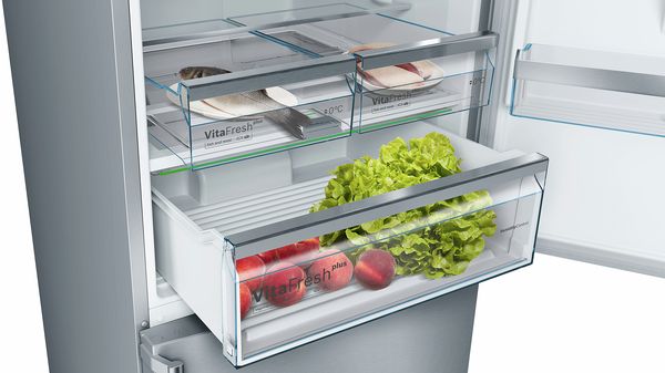 Serie | 6 خاصية noFrost, ثلاجة وفريز مستقلة أبواب inoxLook-4