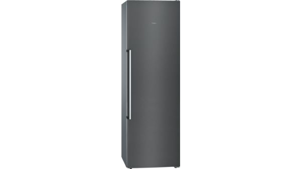 B-vara -iQ500 Frysskåp 186 x 60 cm blackSteel GS36NAXEP-B GS36NAXEP-B-1