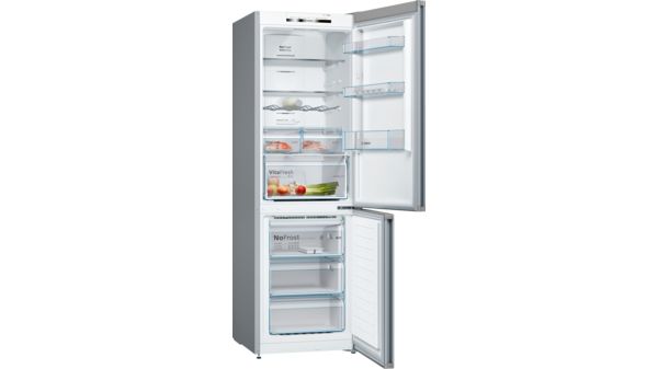 Série 4 Réfrigérateur combiné pose-libre 186 x 60 cm Couleur Inox KGN36VL35 KGN36VL35-2