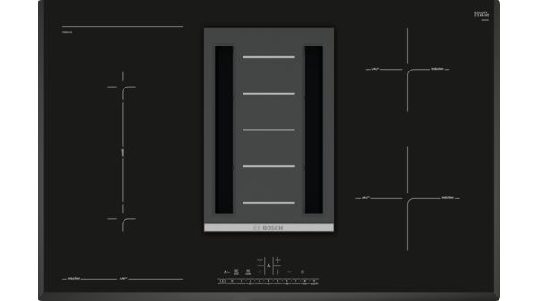 Serie | 6 2-in-1 cooktop with integrated ventilation 80 cm PVS851F21E PVS851F21E-1