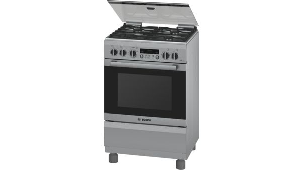 Serie 4 Cocina de gas de libre instalación Acero inoxidable HSG45I44SE HSG45I44SE-1