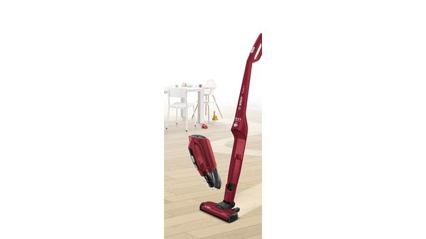 Aspirateur rechargeable Readyy'y 16.8V Rouge BBH21630R BBH21630R-2