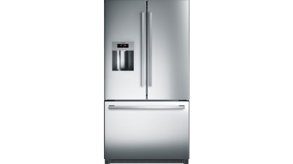 Série 800 Réfrigérateur à portes françaises congélateur en bas 36'' acier inox, Acier inoxydable facile à nettoyer B26FT50SNS B26FT50SNS-1