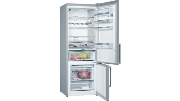 Series 6 Free-standing fridge-freezer with freezer at bottom 193 x 70 cm Stainless steel (with anti-fingerprint) KGN56HI3P KGN56HI3P-2