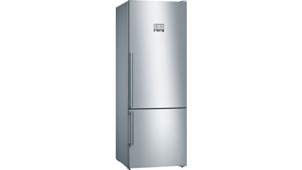 Serie 6 Alttan Donduruculu Buzdolabı 193 x 70 cm Kolay temizlenebilir Inox KGN56HI30N KGN56HI30N-1