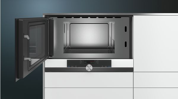 iQ700 Mikroovn til indbygning Hvid BF834LGW1 BF834LGW1-3