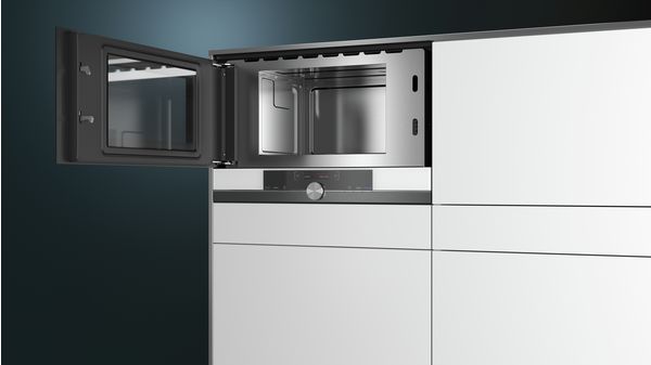 iQ700 Mikroovn til indbygning Hvid BF834LGW1 BF834LGW1-4