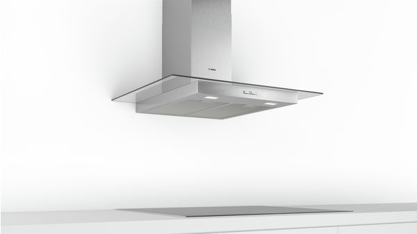 Series 2 Wall-mounted cooker hood 90 cm clear glass DWG94BC50B DWG94BC50B-4