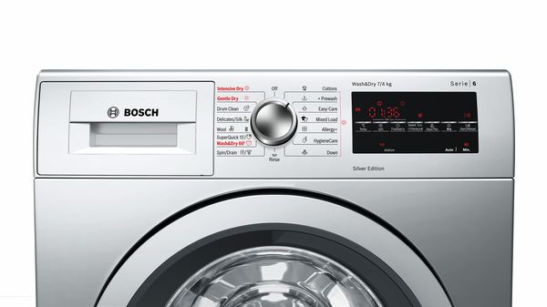 Serie | 6 Washer dryer 7/4 kg 1500 rpm WVG3047SGB WVG3047SGB-2