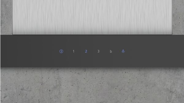 iQ300 Vägghängd köksfläkt 90 cm Rostfritt stål LC96BFM50 LC96BFM50-2