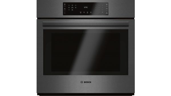 800 Series Single Wall Oven 30'' Black Stainless Steel HBL8442UC HBL8442UC-1
